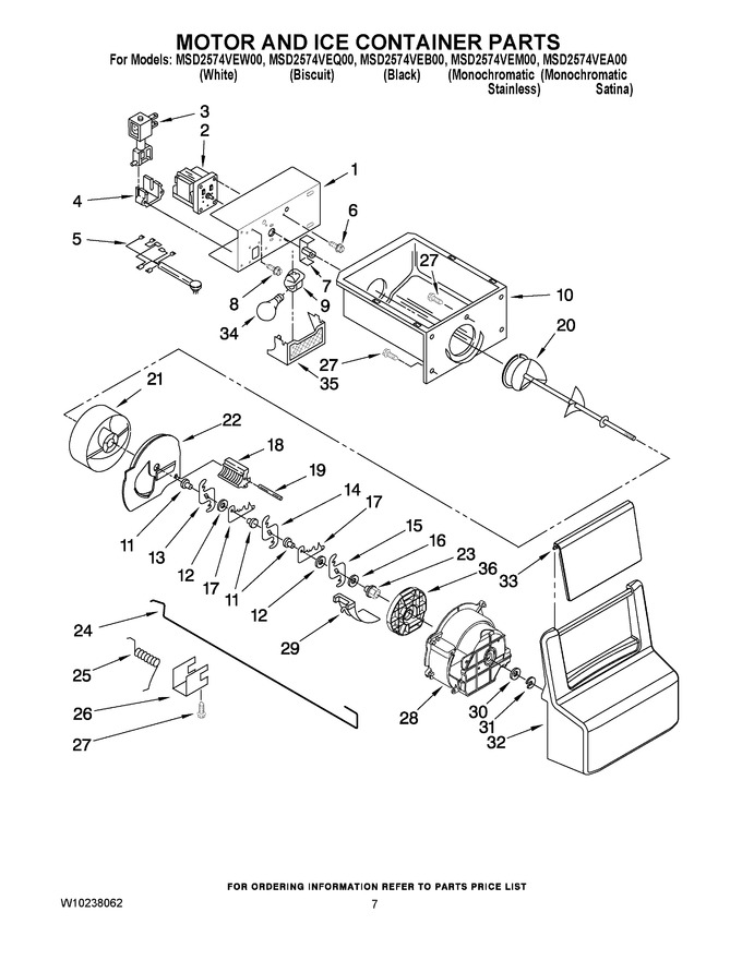 Diagram for MSD2574VEW00