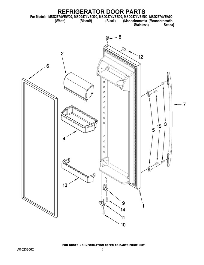Diagram for MSD2574VEA00