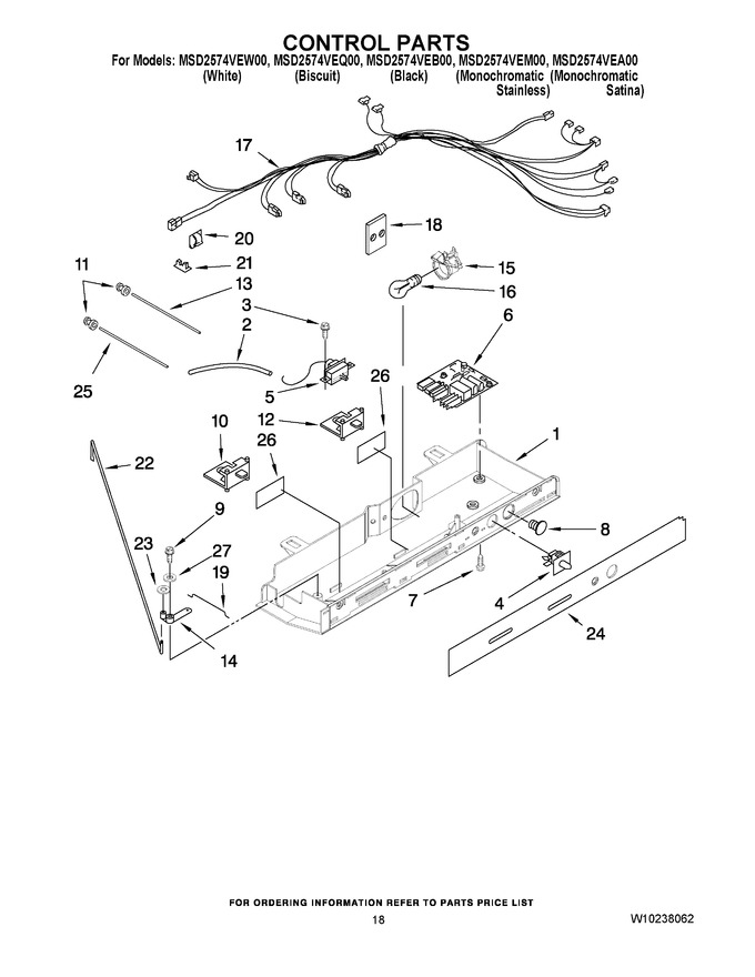Diagram for MSD2574VEA00
