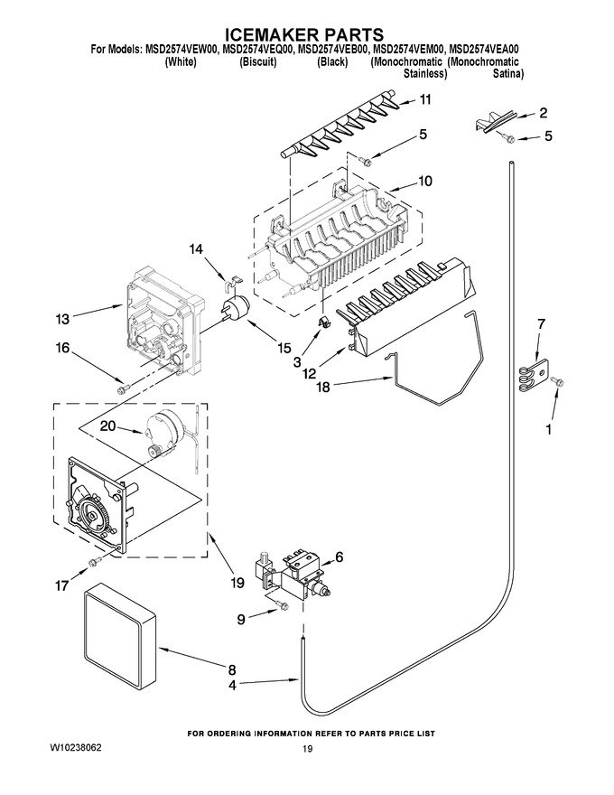 Diagram for MSD2574VEA00