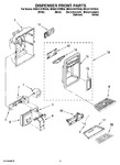 Diagram for 08 - Dispenser Front Parts