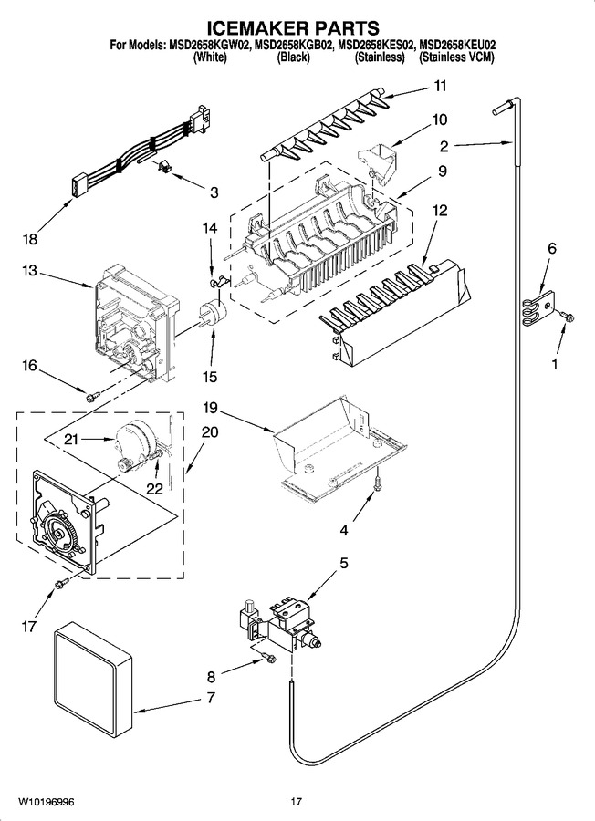 Diagram for MSD2658KES02