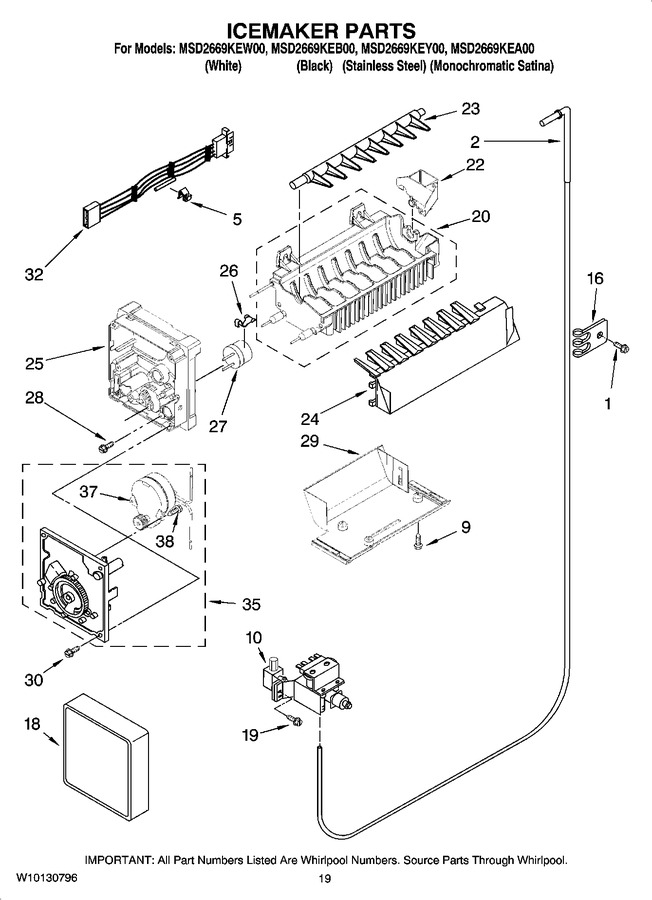 Diagram for MSD2669KEA00