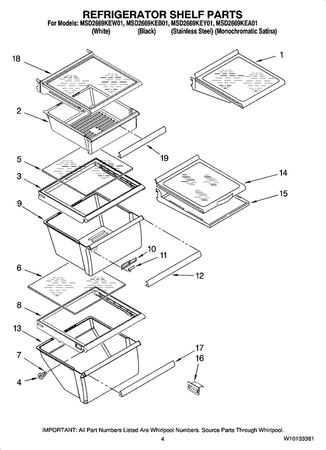 Diagram for MSD2669KEY01