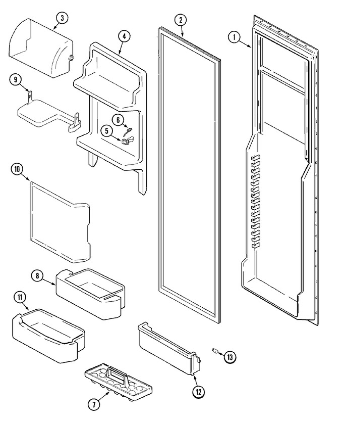 Diagram for MSD2757AEW