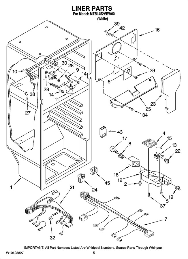 Diagram for MTB1452VRW00