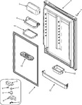 Diagram for 05 - Fresh Food Door