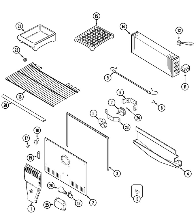 Diagram for MTB2455ERQ