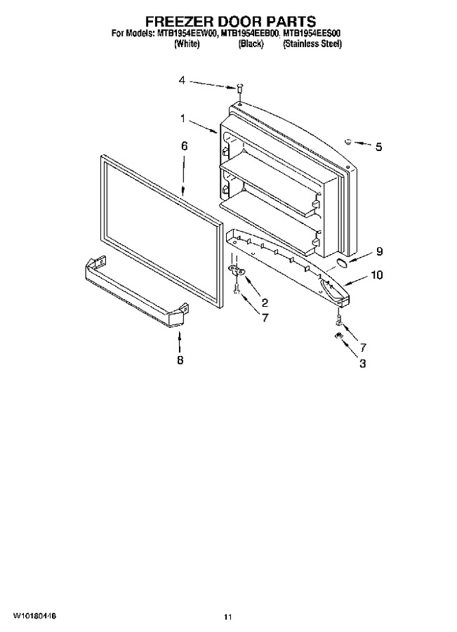 Diagram for MTB1954EEB00