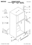 Diagram for 01 - Cabinet Parts
