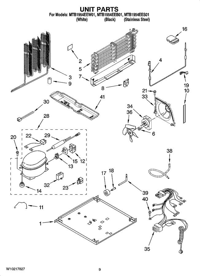 Diagram for MTB1954EEW01