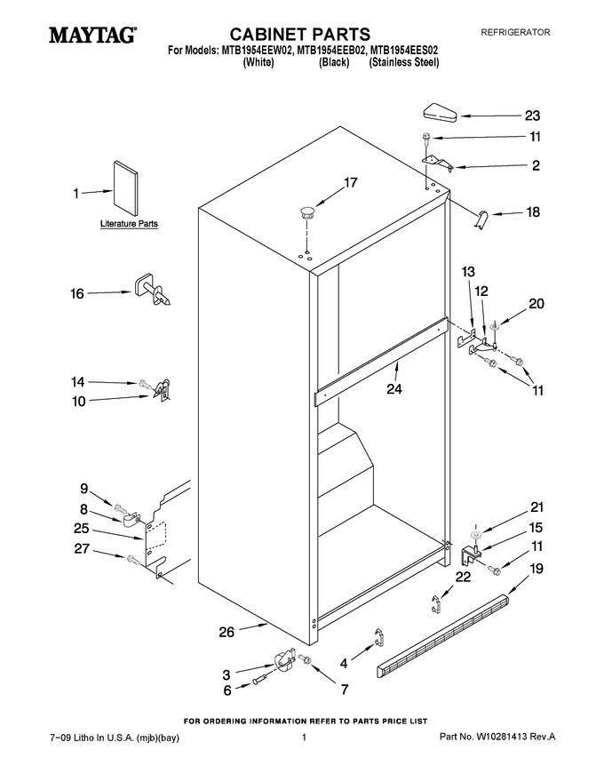 Diagram for MTB1954EES02