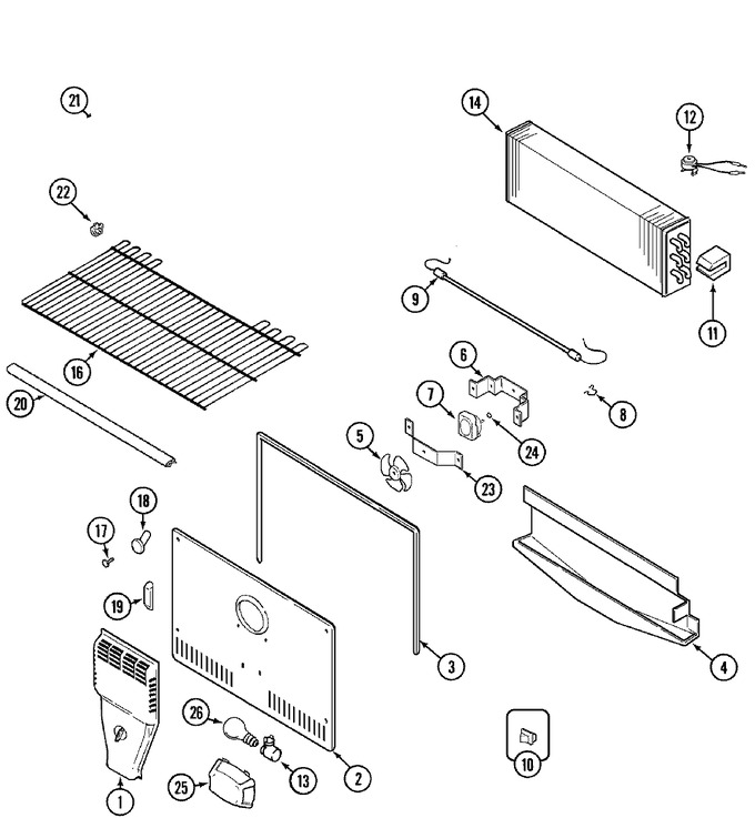 Diagram for PTB1954GRQ