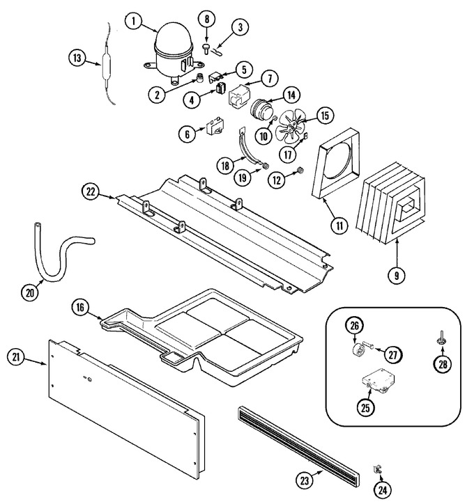 Diagram for MTB2456FEQ