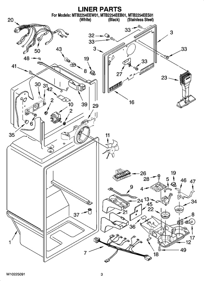 Diagram for MTB2254EEW01