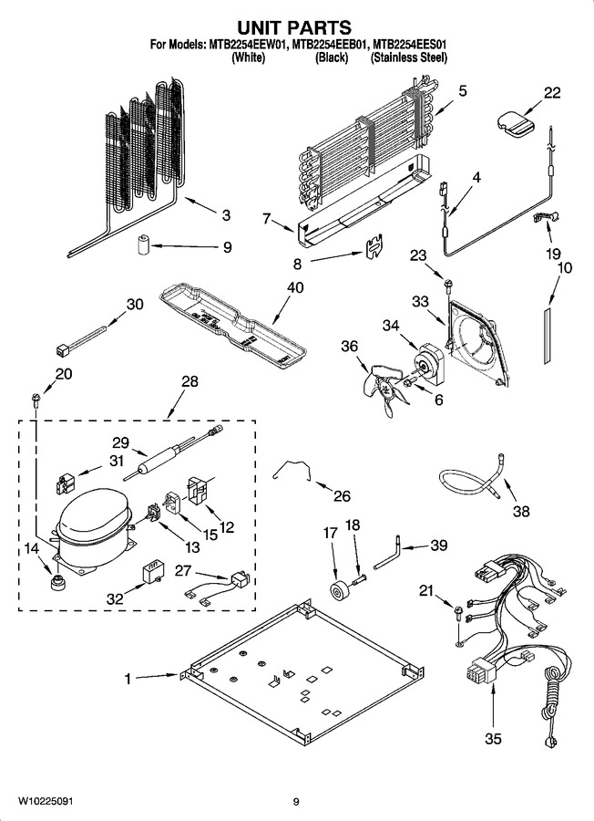 Diagram for MTB2254EEW01
