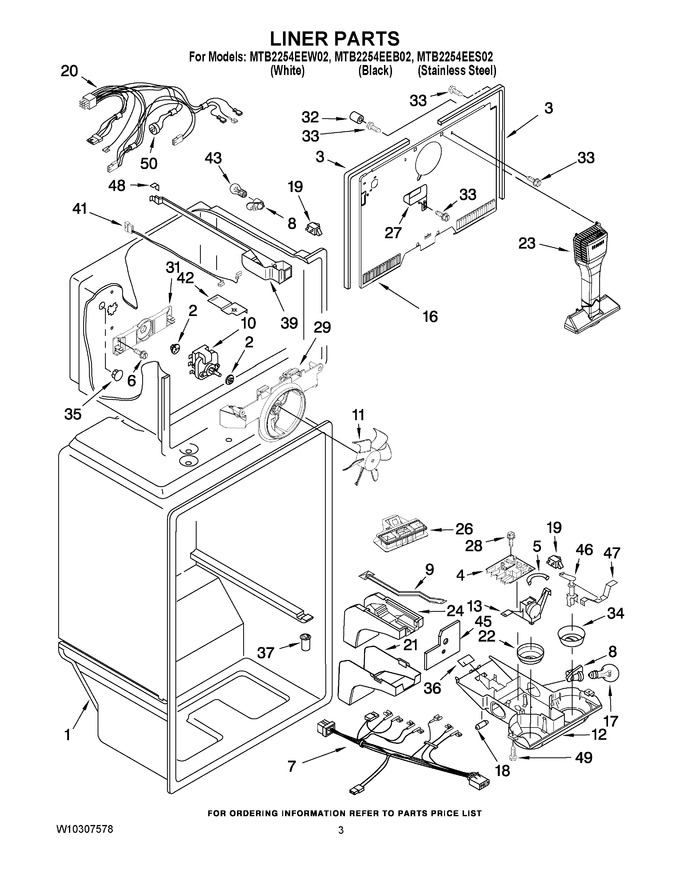 Diagram for MTB2254EEW02
