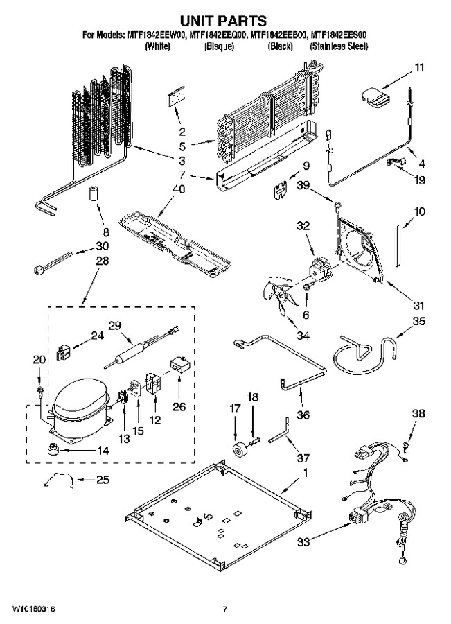 Diagram for MTF1842EEQ00