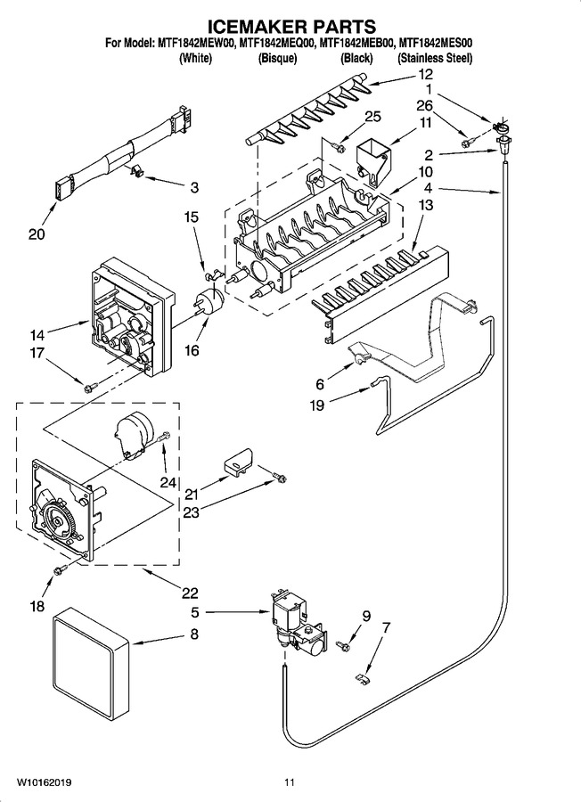 Diagram for MTF1842MES00