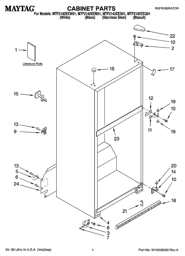 Diagram for MTF2142EEB01