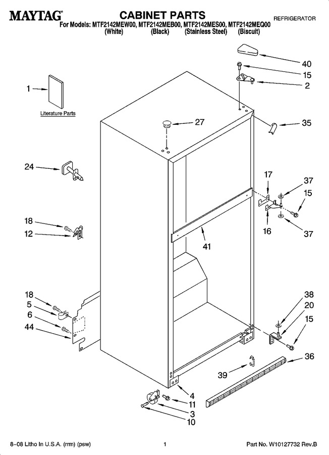 Diagram for MTF2142MEB00