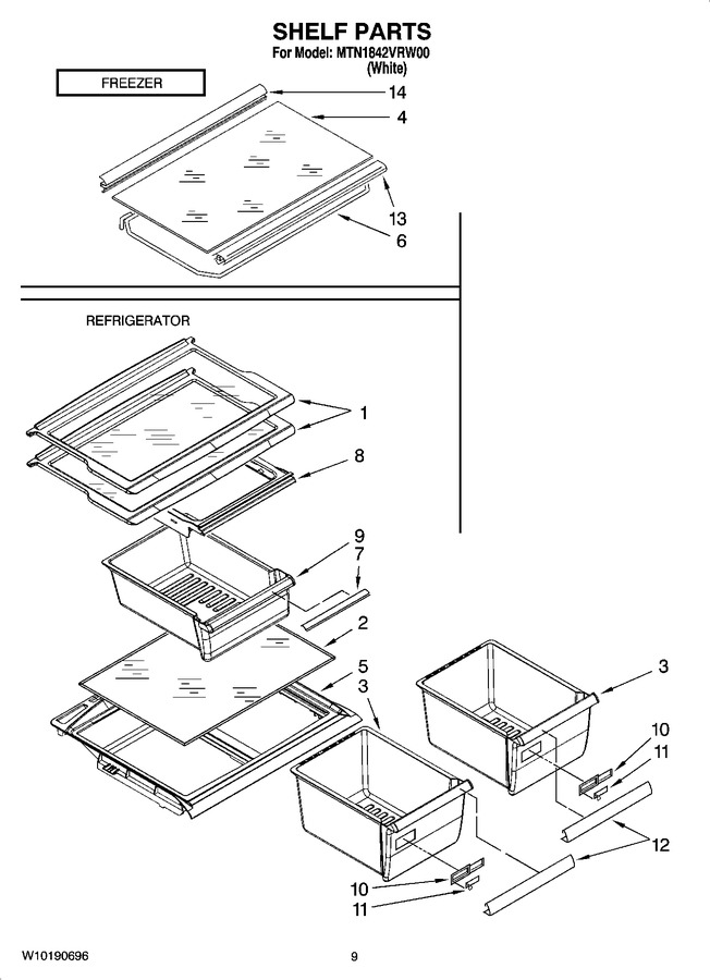 Diagram for MTN1842VRW00