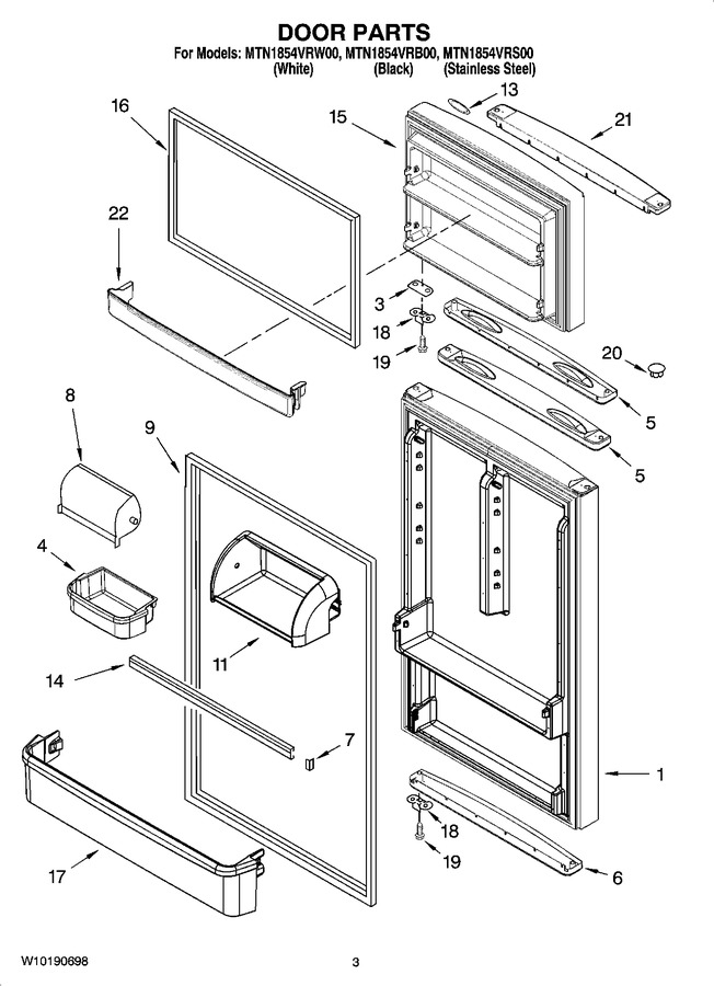 Diagram for MTN1854VRW00