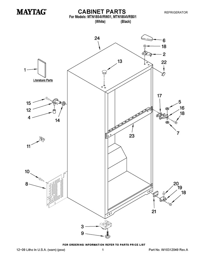 Diagram for MTN1854VRB01