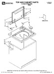Diagram for 01 - Top And Cabinet Parts