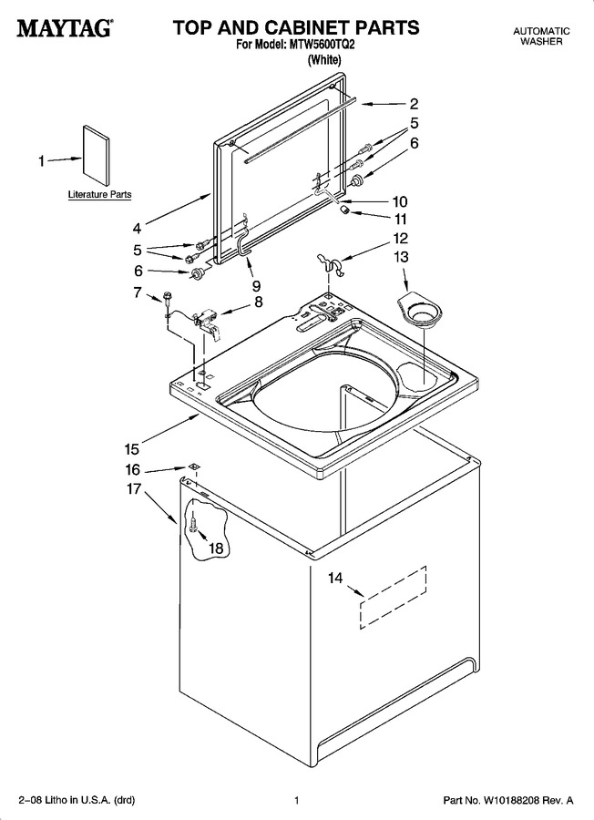 Diagram for MTW5600TQ2