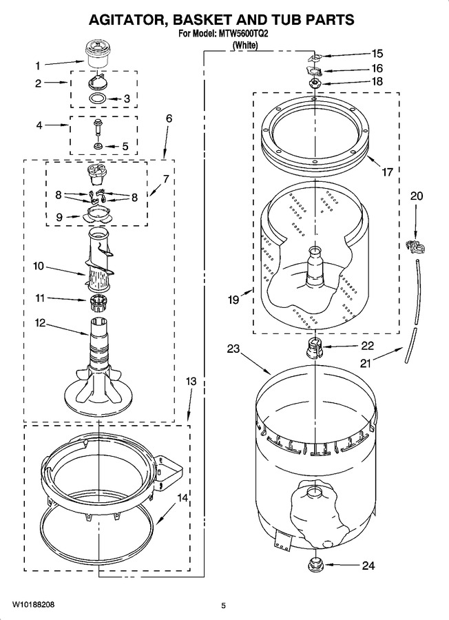 Diagram for MTW5600TQ2