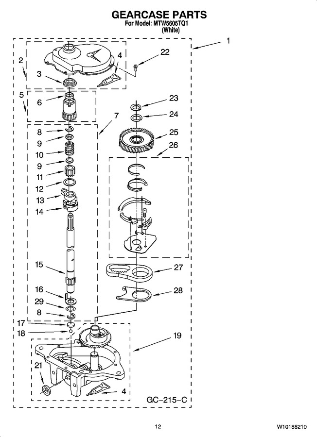 Diagram for MTW5605TQ1