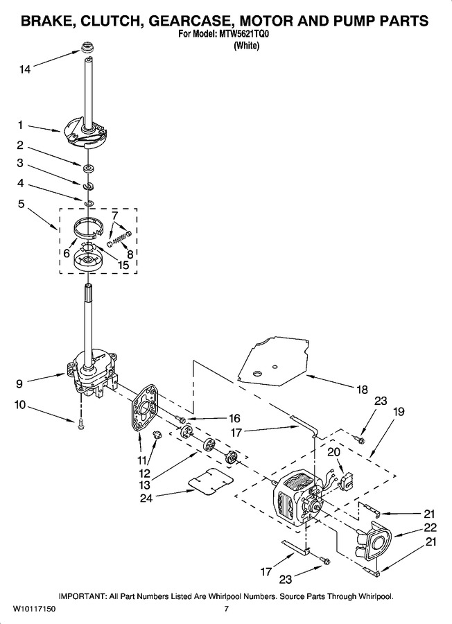 Diagram for MTW5621TQ0