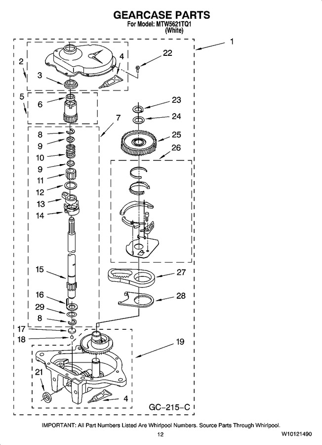 Diagram for MTW5621TQ1