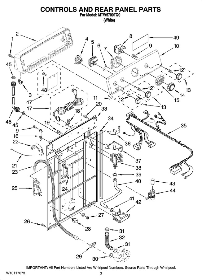 Diagram for MTW5700TQ0