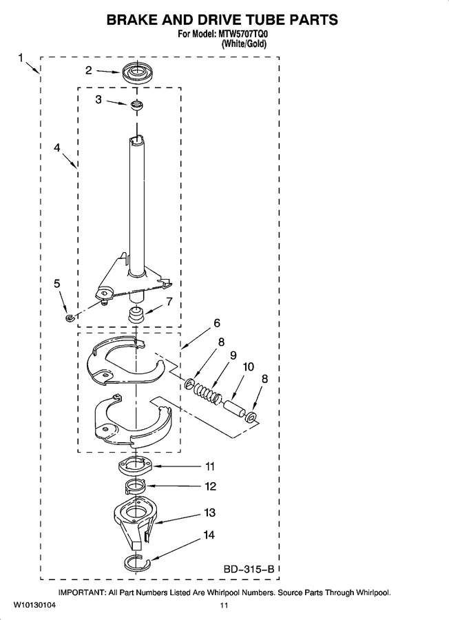 Diagram for MTW5707TQ0
