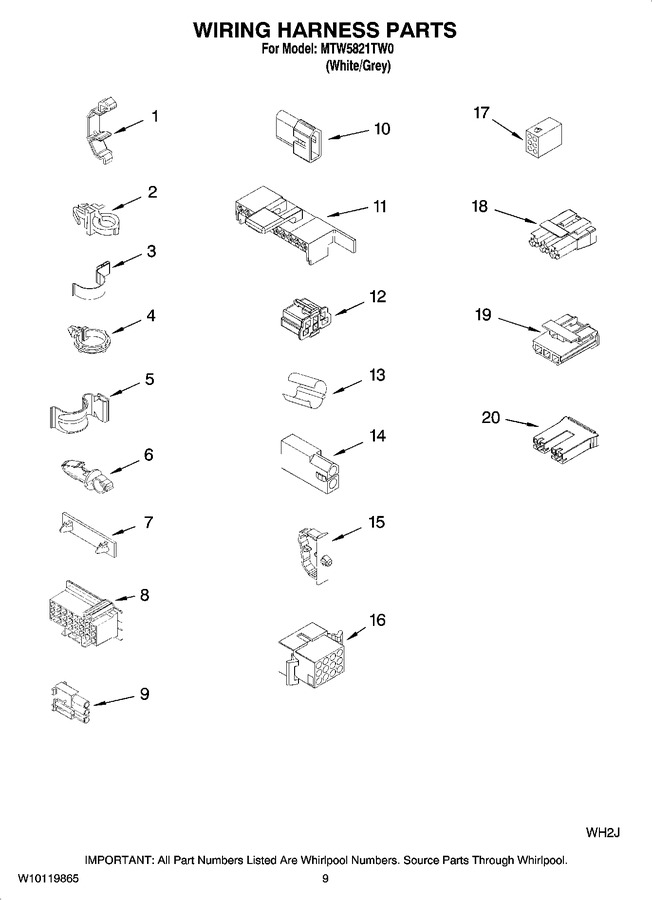 Diagram for MTW5821TW0