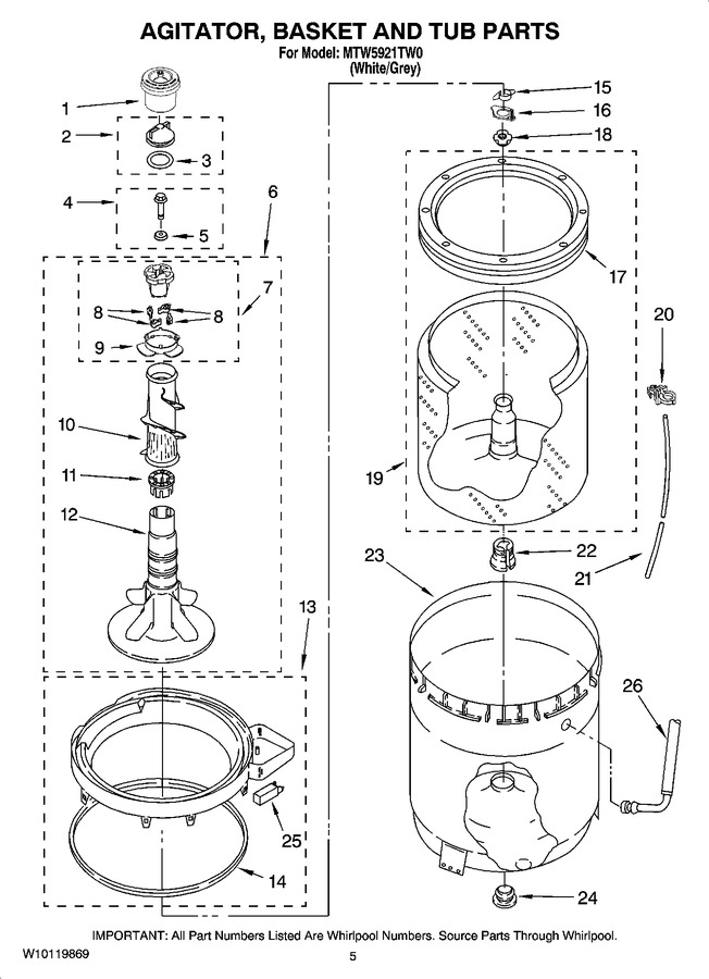 Diagram for MTW5921TW0