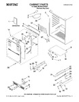 Diagram for 01 - Cabinet Parts