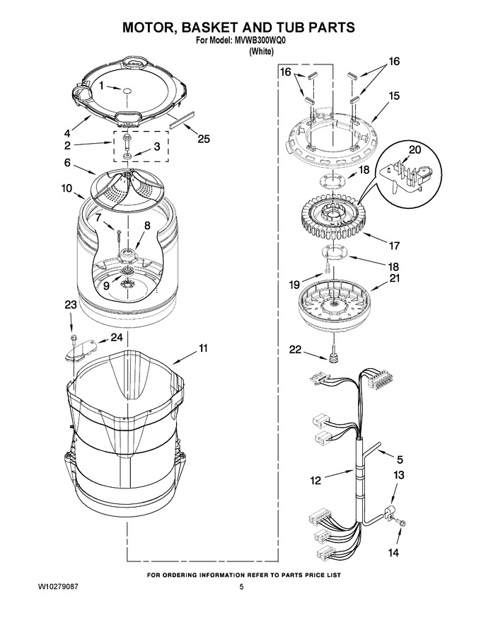 Diagram for MVWB300WQ0