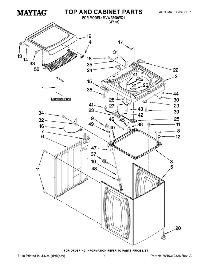 Diagram for MVWB300WQ1