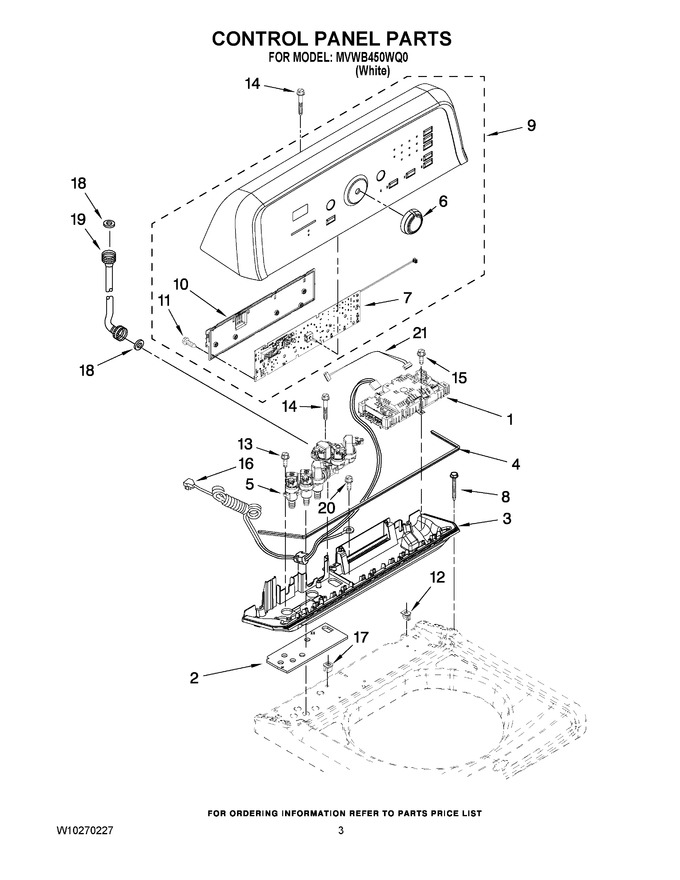 Diagram for MVWB450WQ0