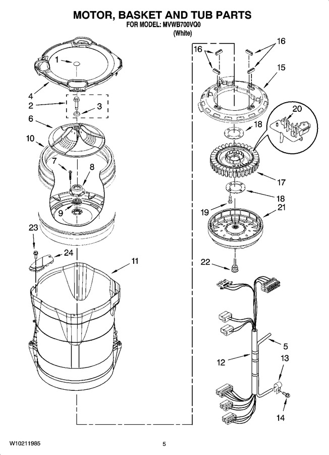 Diagram for MVWB700VQ0