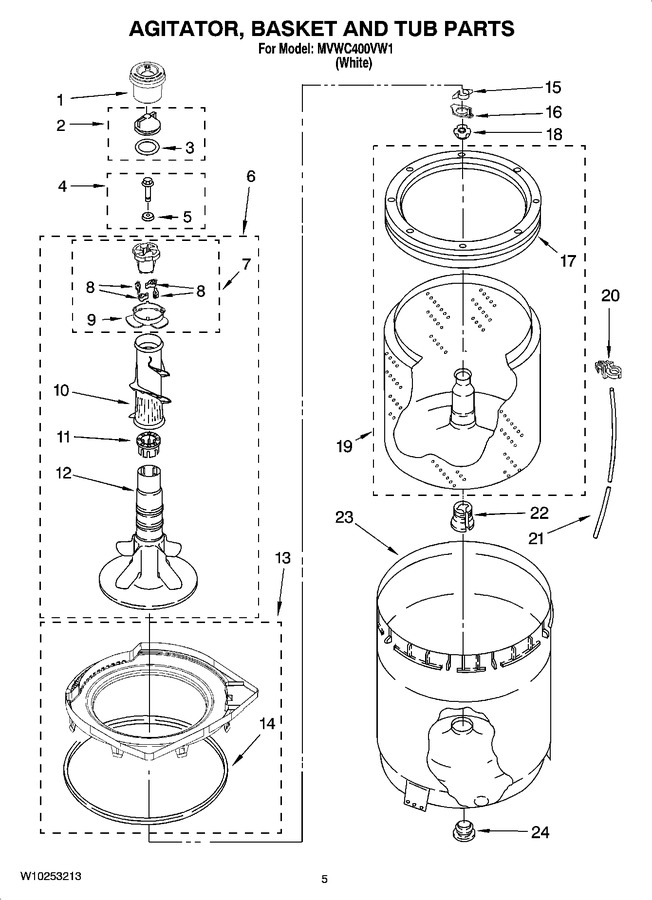 Diagram for MVWC400VW1
