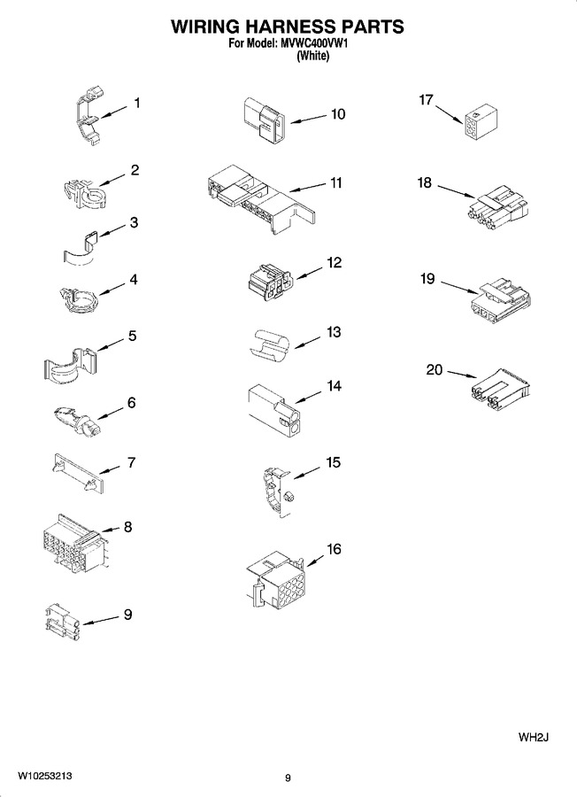 Diagram for MVWC400VW1
