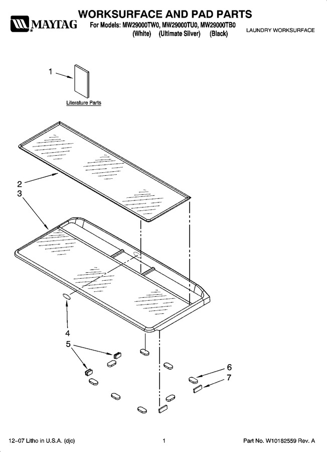 Diagram for MW29000TW0