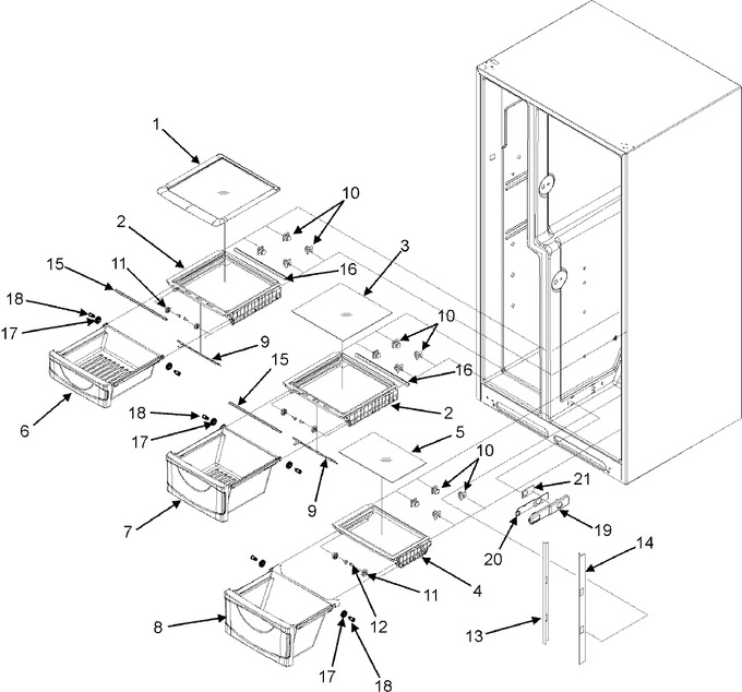 Diagram for MZD2665HEW