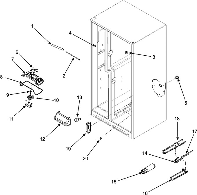 Diagram for MZD2665HES