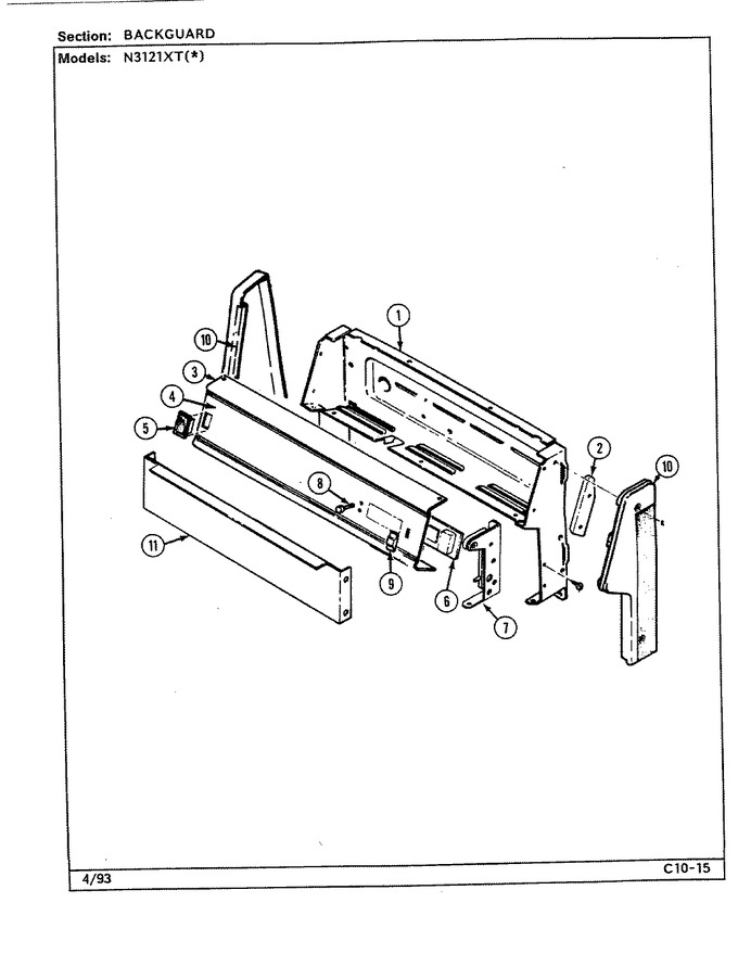 Diagram for N3121XTW