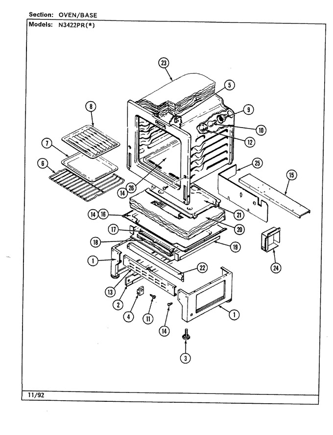Diagram for N3422PRA